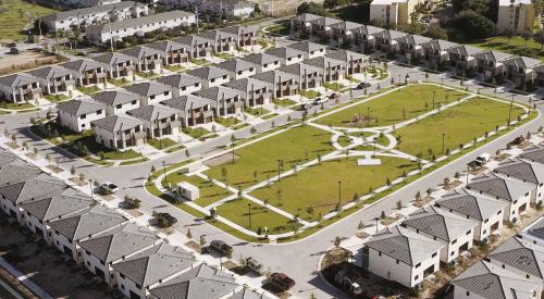 Onx Homes development aerial view