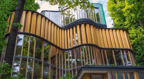 Outside shot of Toronto’s Integral House