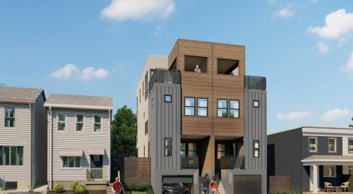 The 412 streetscape rendering-DAHLIN