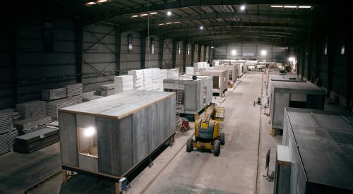 Vantem Startup's factory for modularized structural panels