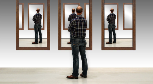 Look in the mirror