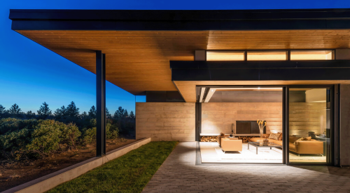 High Desert Butterfly, a two-level custom biophilic home