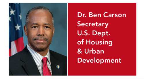 Ben Carson_HUD Secretary_Executive Corner Pro Builder_housing policy_affordable housing