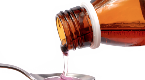 pouring out medicine onto a spoon to find a cure for variance and construction waste